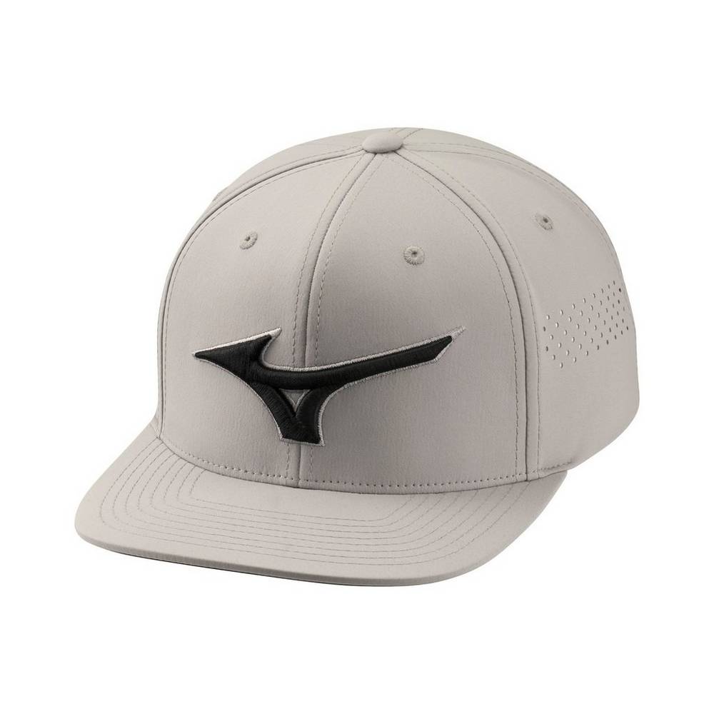 Gorro Mizuno Tour Flat Snapback Hombre Gris Baratas ZIGH-81327